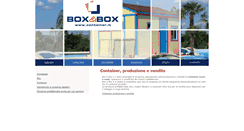 Desktop Screenshot of prodotti.container.it